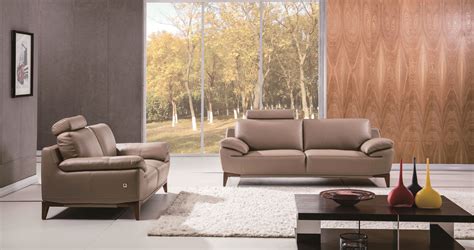 Leather Sofa Loveseat Living Room Set Long Beach