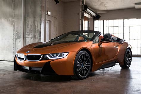 2018 Bmw I8 Roadster E Copper Metallic Front Quarter Autobics