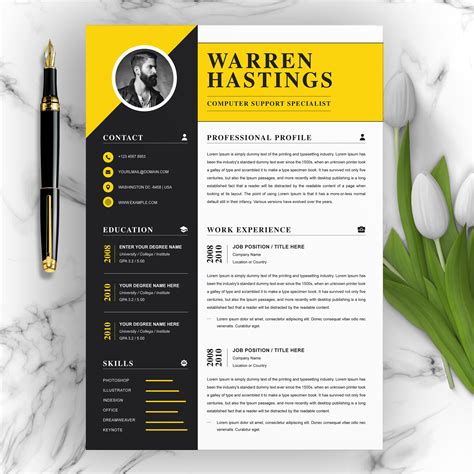 30 Creative Resume Templates For Word Free Ideas