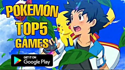 top 5 best pokemon games pokemon games for android hindi youtube