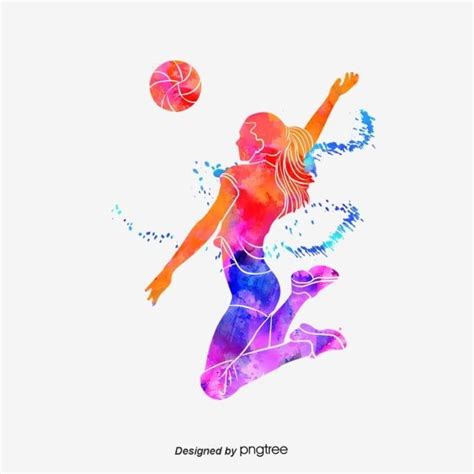 Colorful Volleyball Art Coloring Dinosaur