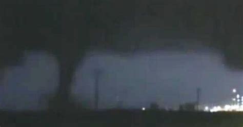 Nighttime Tornado Knocks Out Power In Medford Oklahoma ~ Ttbts Rons