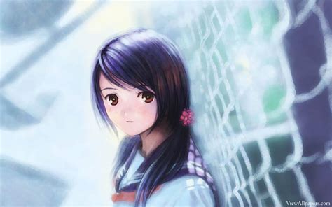 Sad Alone Anime Girl Desktop Wallpapers Wallpaper Cave