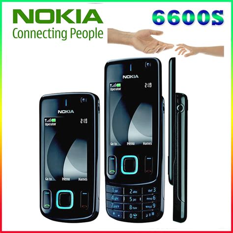 6600s 100 Original Phone Nokia 6600 Slide Refurbished Cell Phone Black