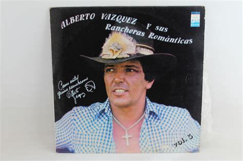 D1794 Alberto Vazquez Y Sus Rancheras Romanticas Vol 3 Lp Meses