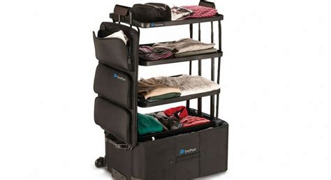 Genius Suitcase Turns Into Portable Dresser