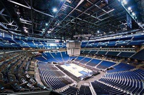 Amway Center With Fixed Arena Seating And Telescoping Stands