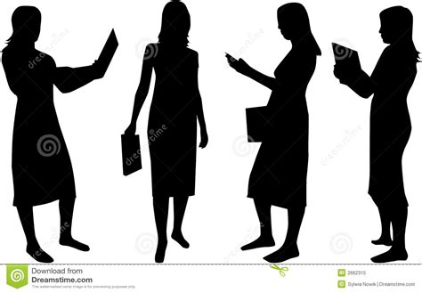 Businesswomen Stock Vector Illustration Of Digital Design 2662315