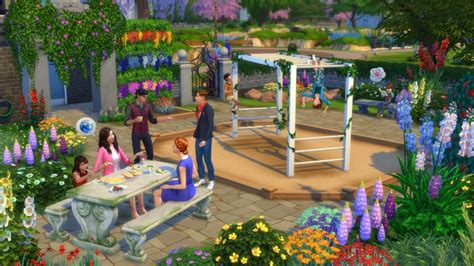 Die Sims 4 Romantische Garten Accessoires Simension