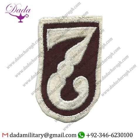 7th Medical Brigade Color Embroidered Us Army Shoulder Sleeve Patches