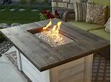 Rectangular Gas Fire Pit Images
