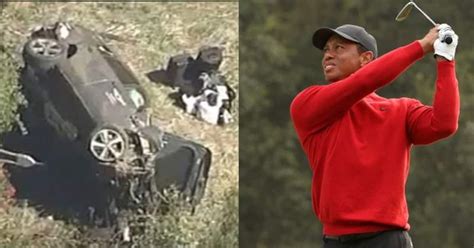 Tiger Woods In High Speed Car Crash Suffers Multiple Injuries
