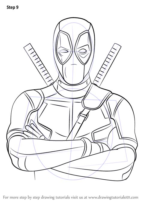 Bean will take you to an enjoyable experience of sketching a cartoon image of this child in a grown up man's body. Learn How to Draw Deadpool (Deadpool) Step by Step ...