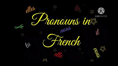 French Lesson Pronouns Les Pronoms Fran Ais How To Learn French