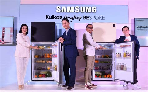 Kulkas Ungkep Samsung Bespoke Diluncurkan Harga Mulai 7 Jutaan Rupiah