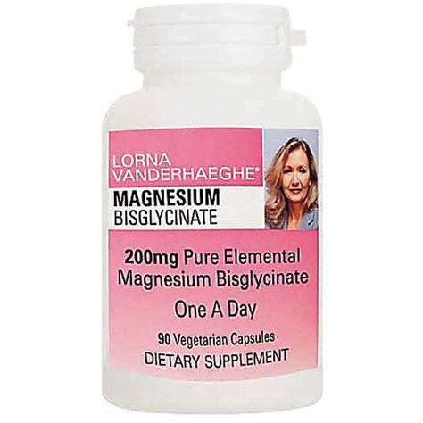 Lorna Vanderhaeghe Magnesium Bisglycinate Reviews 2021