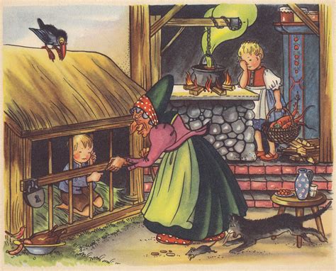 H Nsel Und Gretel Illustration Fiabe Illustrazioni