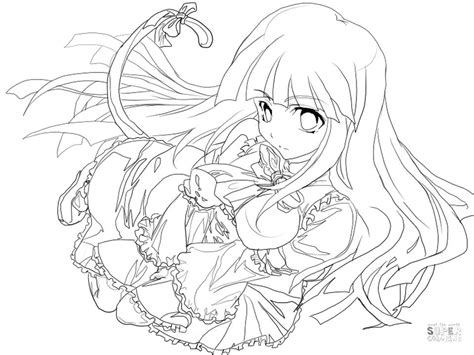 Get This Anime Girl Coloring Pages Printable Fd27