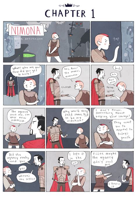 24 Hours Of Webcomics Nimona