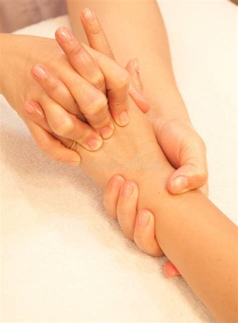 Reflexology Hand Massage Spa Hand Treatment Stock Image Image Of Relaxation Restore 20934017