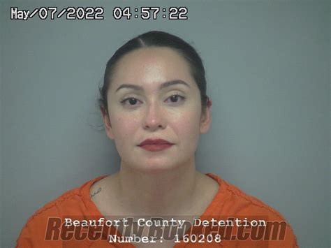 Recent Booking Mugshot For Jessica Marie Solis In Beaufort County