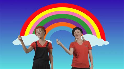 I Can Sing A Rainbow Auslan Printable