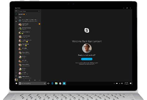 new skype preview rolls out with windows 10 anniversary update offering a dark theme os