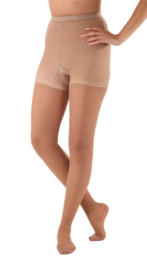 Absolute Support Sheer Compression Pantyhose Firm Support Mmhg