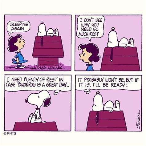 Getting Ready For Tomorrow Peanuts Snoopy Comics Snoopy Cartoon