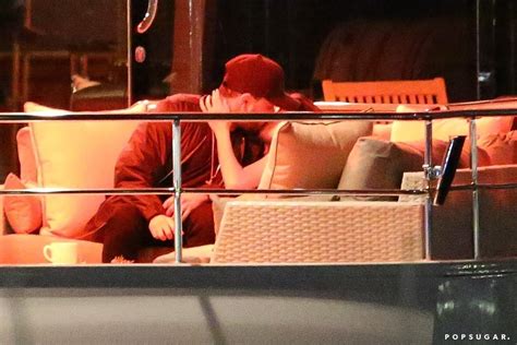 Selena Gomez And The Weeknd Kissing On A Yacht February 2017 Popsugar Celebrity