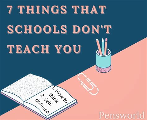 7 Things That Schools Dont Teach You
