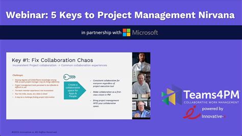 5 Keys To Project Management Nirvana Webinar Youtube