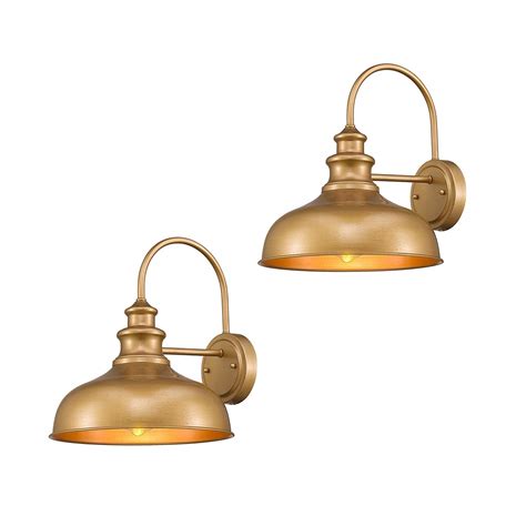 2 pack dusk to dawn outdoor wall lighting, outdoor wall lantern with water ripple glass waterproof wall sconce for porch, front door, patio or garage 4.8 out of 5 stars 48 $79.99 $ 79. Lot Detail - ZEYU INDUSTRIAL OUTDOOR GOOSENECK WALL SCONCE ...