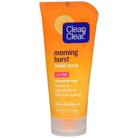 Clean And Clear Morning Burst Facial Scrub Oil Free 5 Oz Medcare