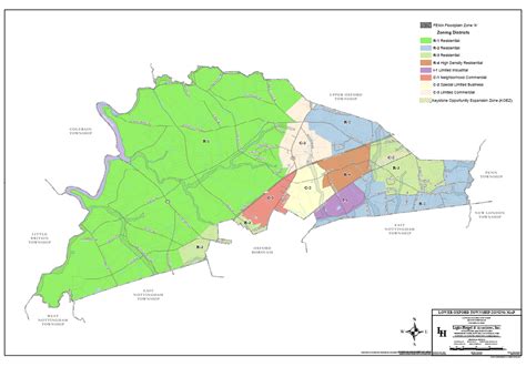 Zoning Map Lower Oxford Township