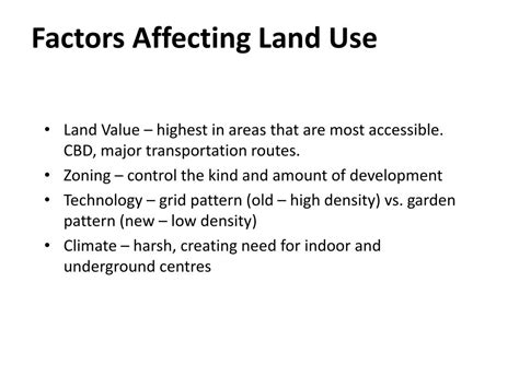 Ppt Urban Land Use Powerpoint Presentation Free Download Id1714185