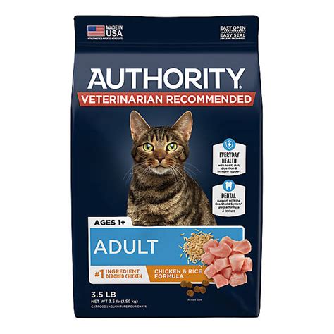 Authority Adult Cat Food Chicken And Rice Cat Dry Food Petsmart