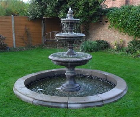 3 Tiered Edwardian Fountain Large Clarence Single Pool Etsy