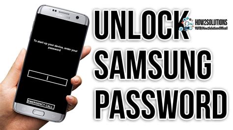 To Start Up Your Device Enter Your Password Samsung Galaxy Unlock