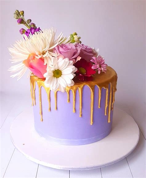 Fresh Flowers Cake Fabulous Cakes