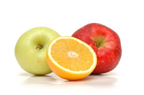 Apples And Oranges Stock Image Image Of Nature Refreshment 2538919