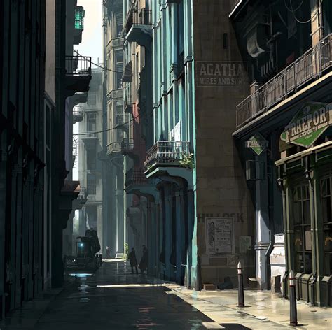 Pin By Mickey Cyphers On Env Game Concept Art Dishonored 2 Concept Art