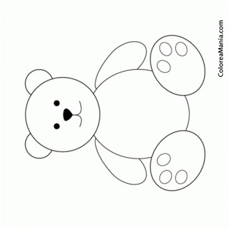 Página para colorear ilustración de los niños espeleología. Colorear Oso círculos (Peluches), dibujo para colorear gratis