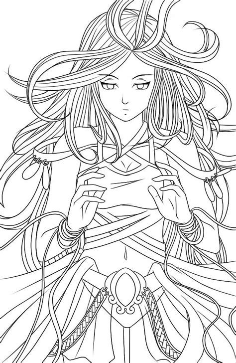 Pin On Coloriages Manga