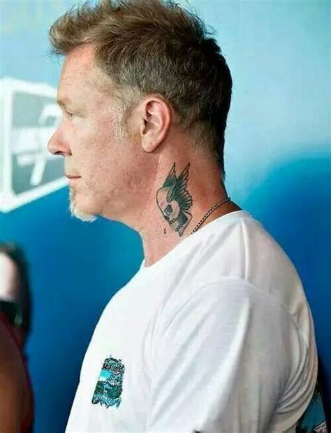 Pin By KudŁaty On Metallica James Hetfield Metallica Neck Tattoo