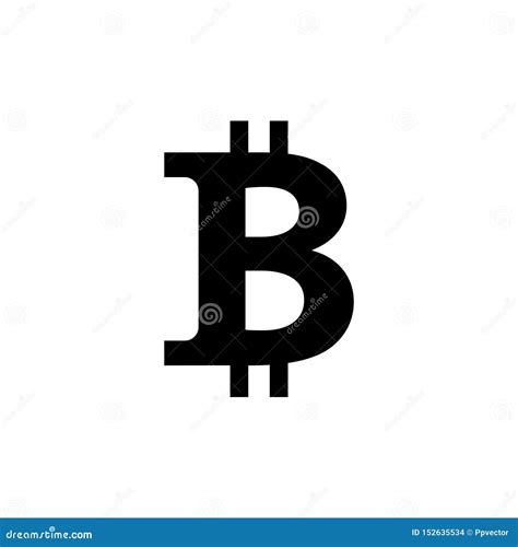 Bitcoin Icon Vector Sign Payment Symbol Coin Logo Crypto Currency