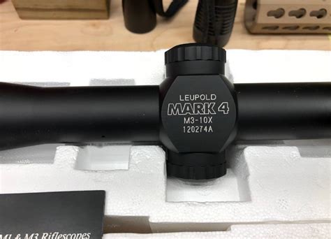New Leupold Mark 4 Riflescope M3 10x On Gunrodeo