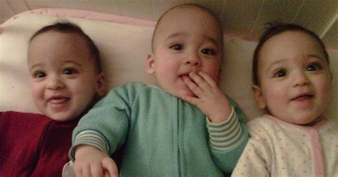 Holy Crap Its Triplets 9 Month Milestone