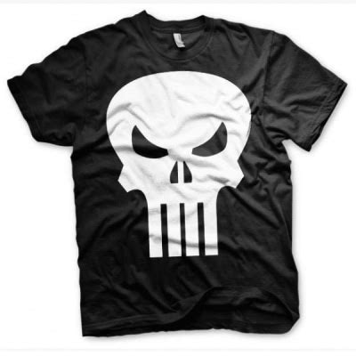 The Punisher Skull Mens T Shirt Black SDS Cool Stuff
