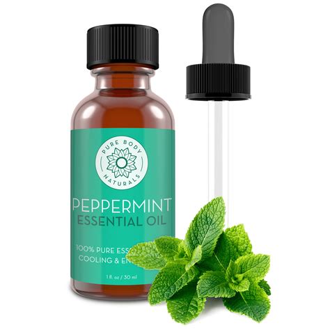 Pure Body Naturals 100 Pure Australian Peppermint Essential Oil